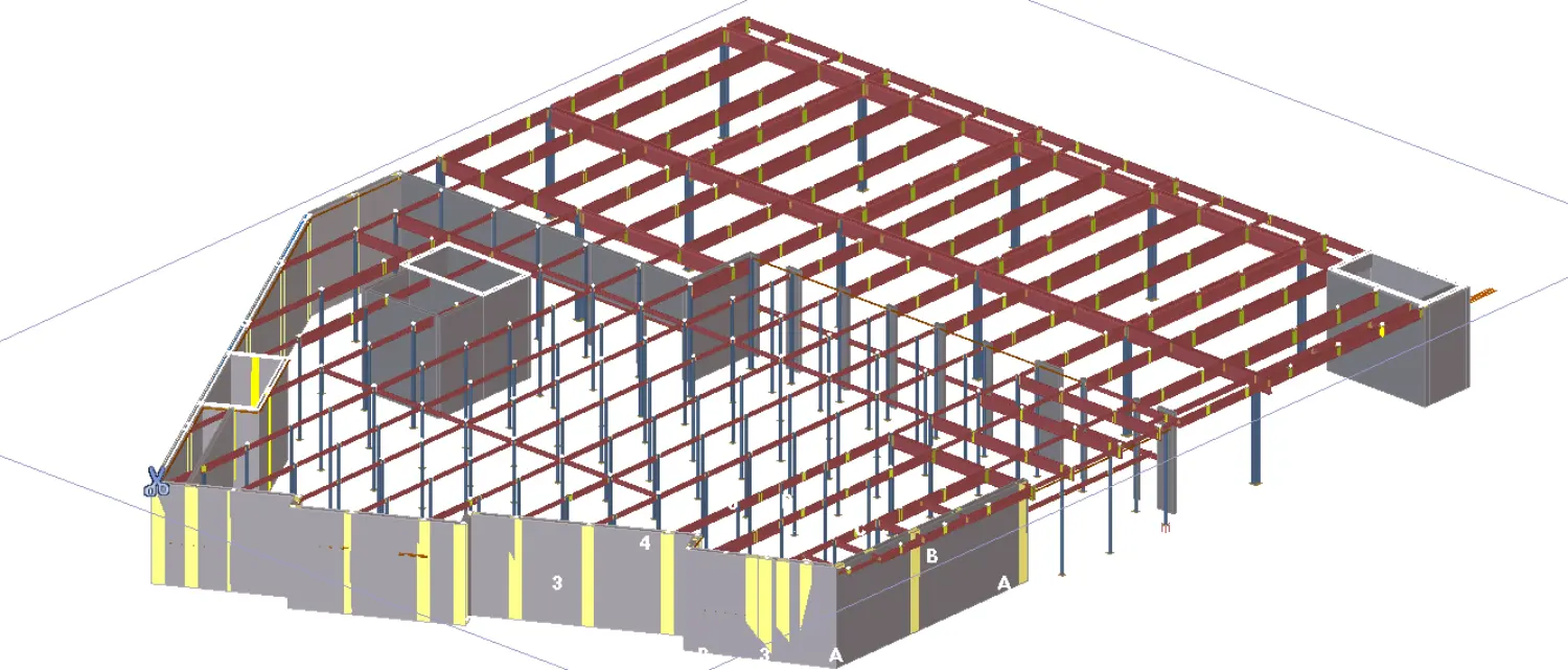 Blair Road Storage — model view 7
