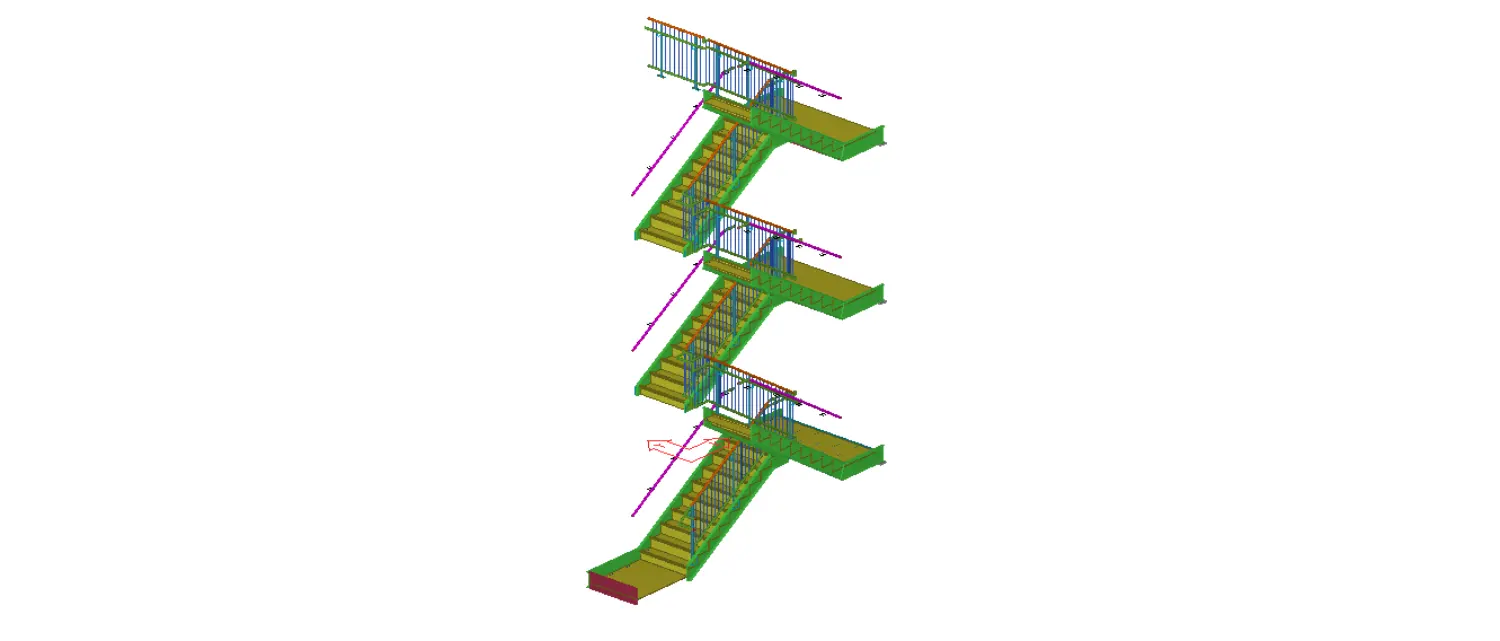 Holy Trinity Church Stairs — model view 6