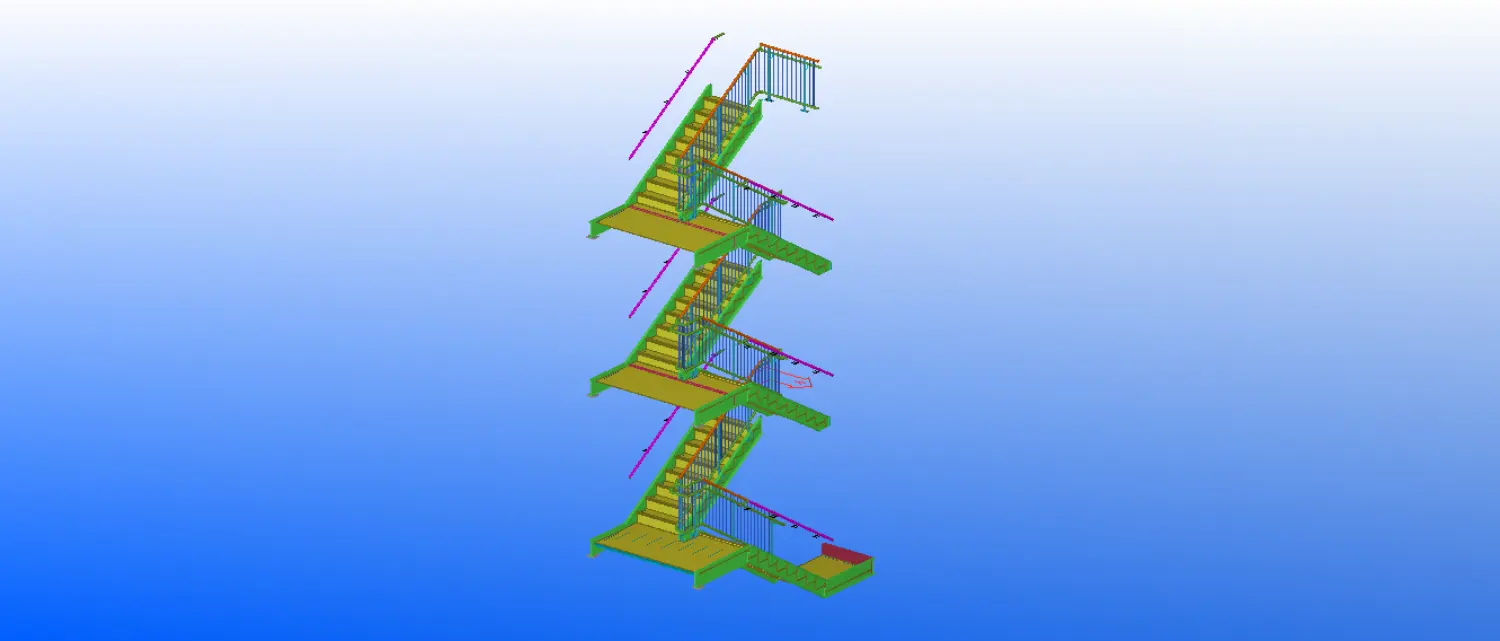 Holy Trinity Church Stairs — model view 8