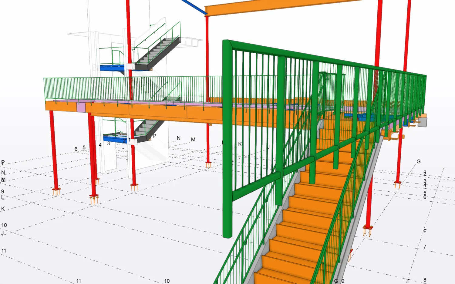 Large Residence — model view 9