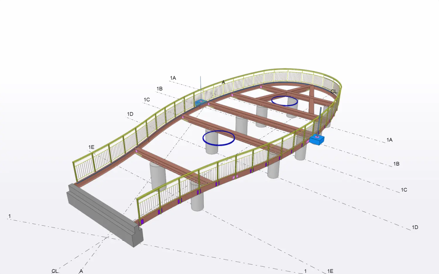 Olive Street Park — Structural & Miscellaneous Steel Detailing
