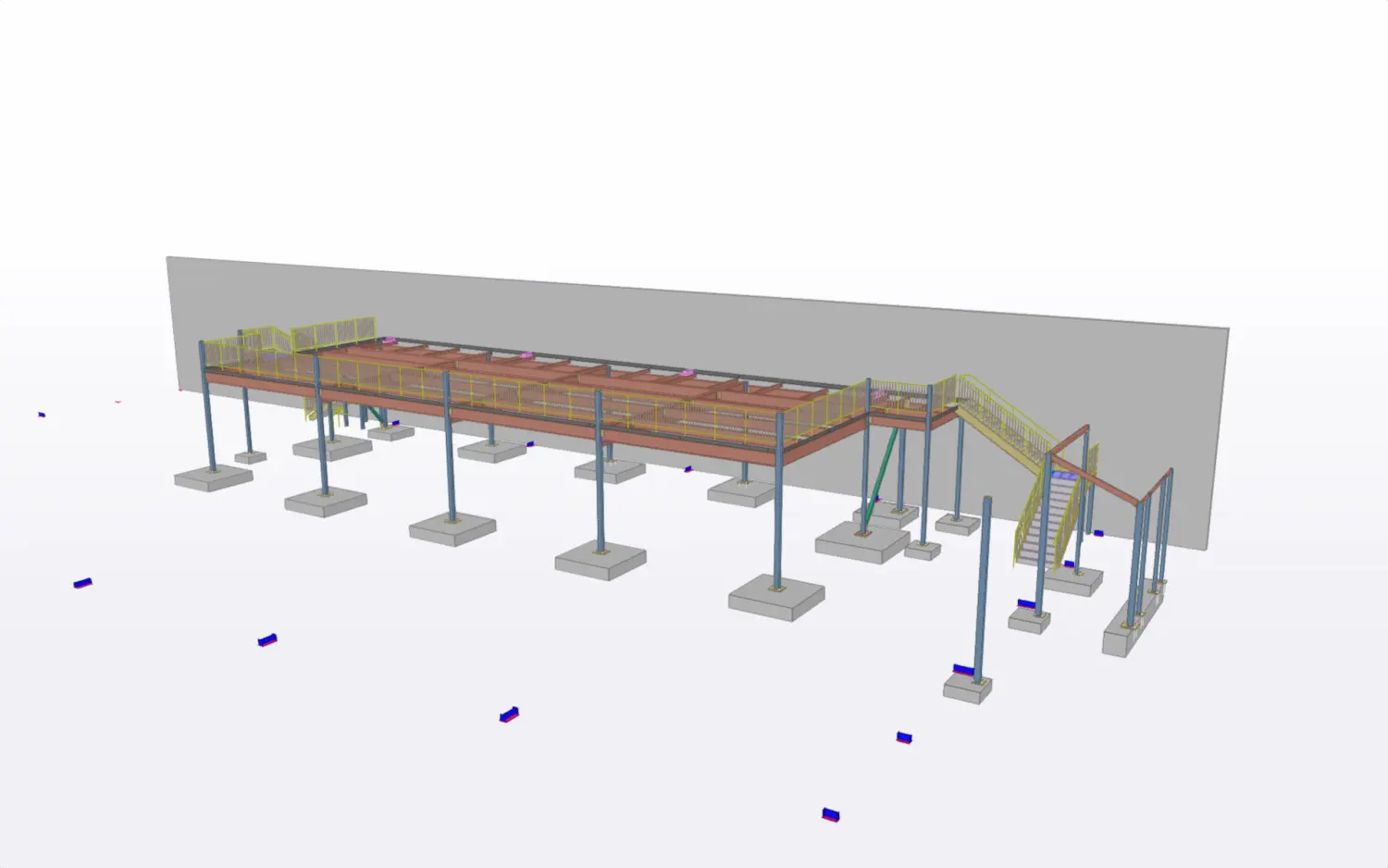 Squash Court & Outdoor Steel — model view 6